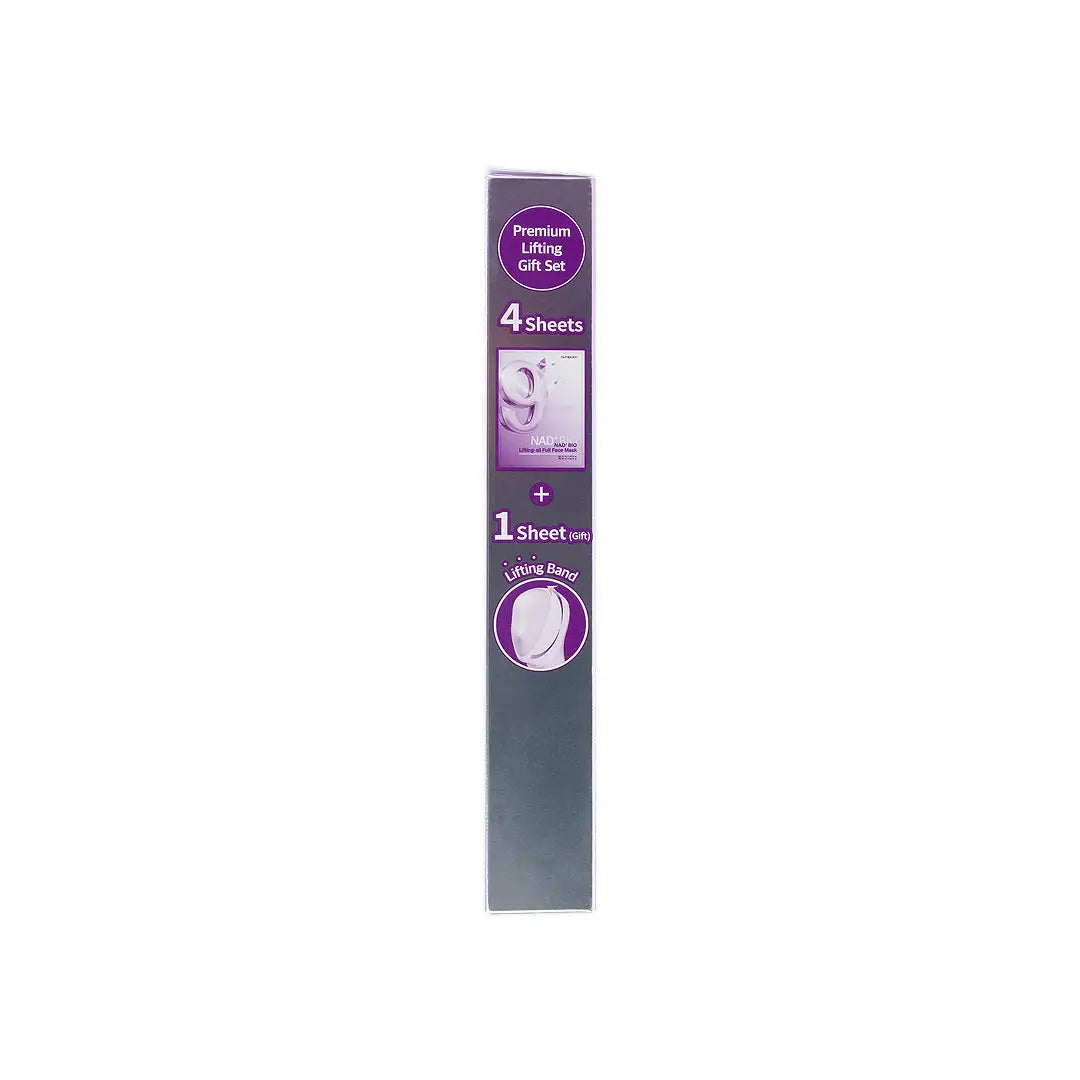 58962-Numbuzin No.9 NAD+BIO Lifting-Sil Full Facial Mask 4 Sheets +3