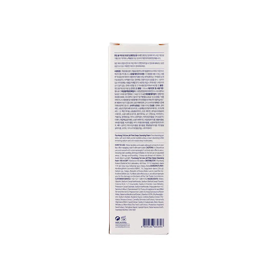 58974-Pyunkang Yul Low PH Pore Deep Cleansing Foam 100mL +6