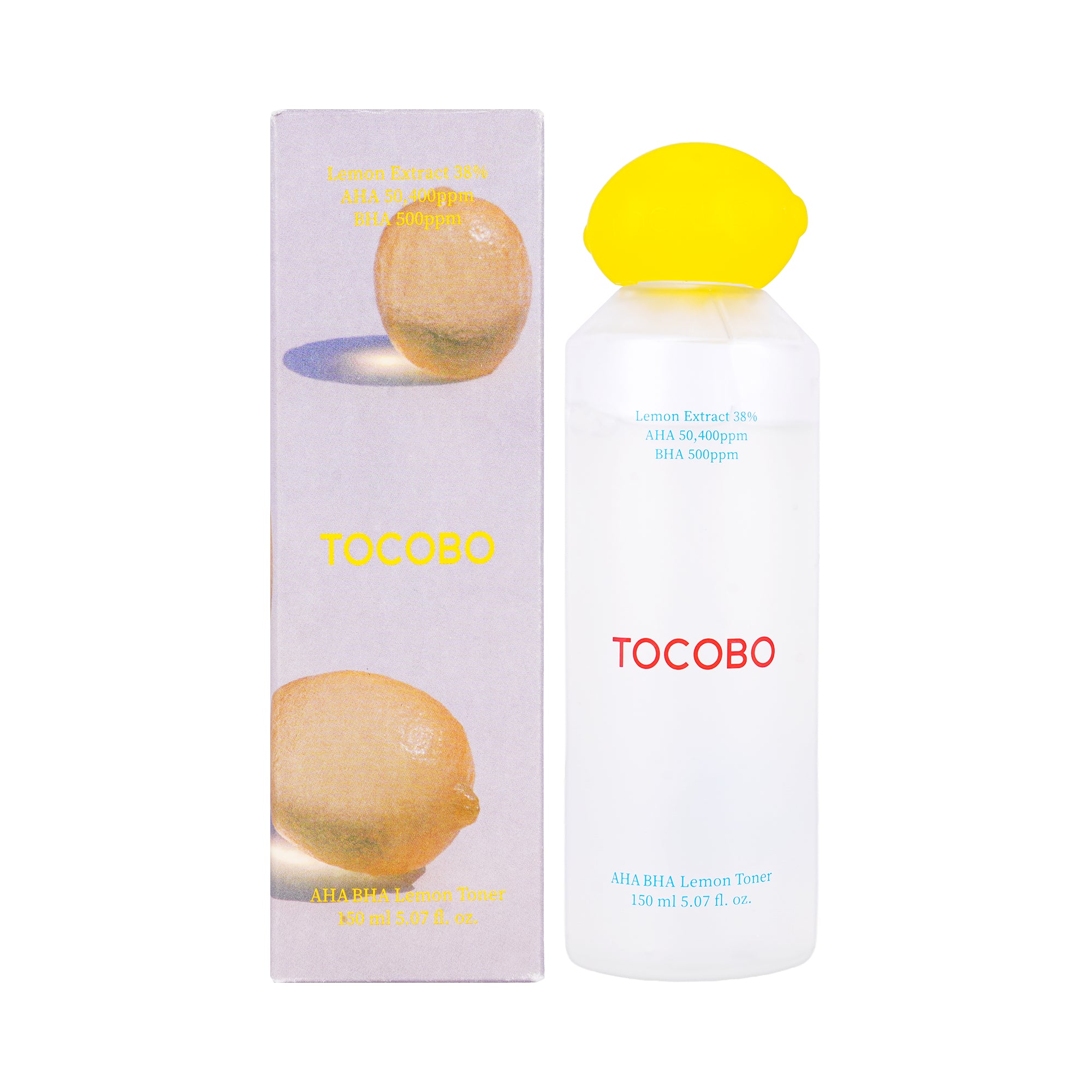 58983-Tocobo AHA BHA Lemon Toner 150mL
