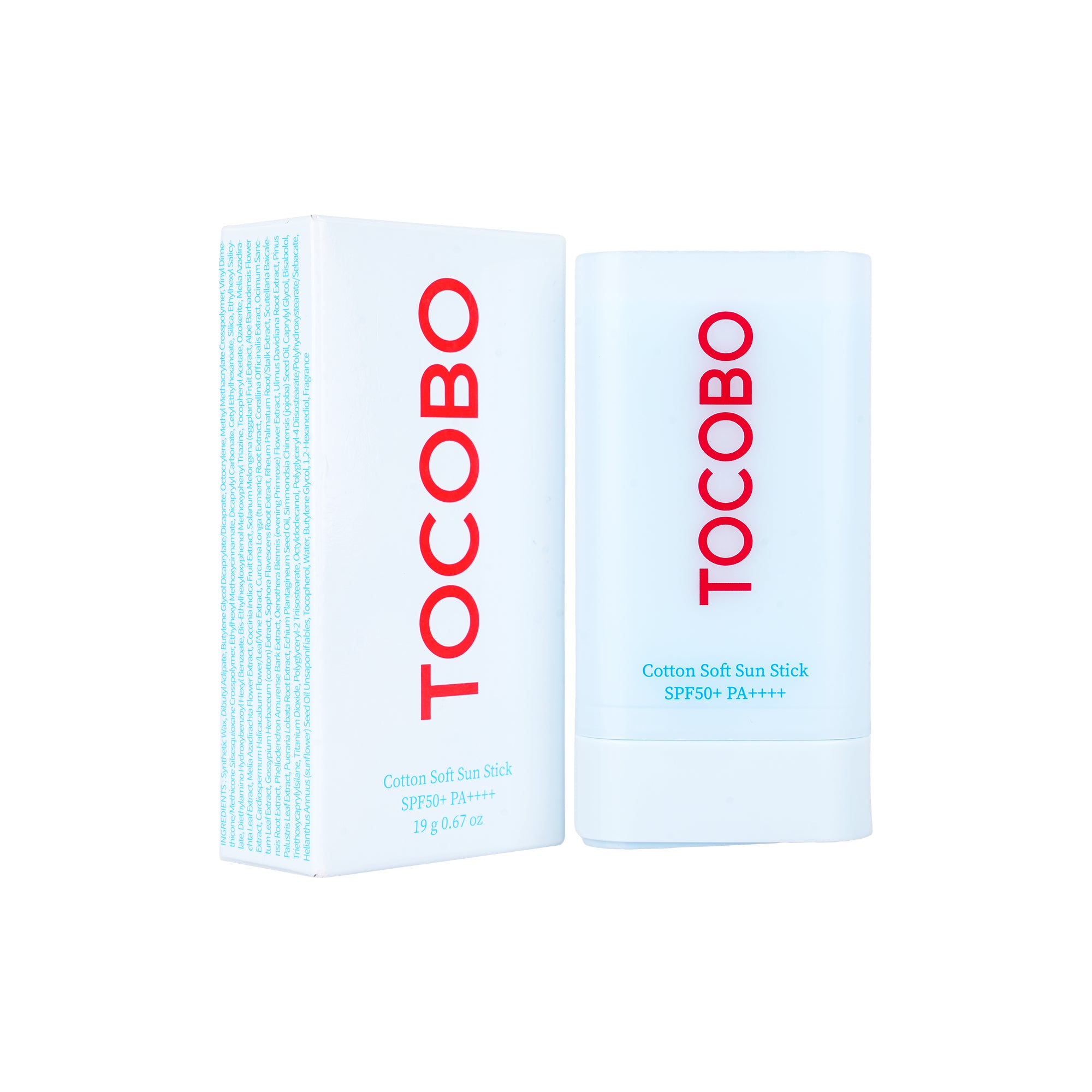58986-Tocobo Cotton Soft Sun Stick SPF50+ PA++++ 19g +8