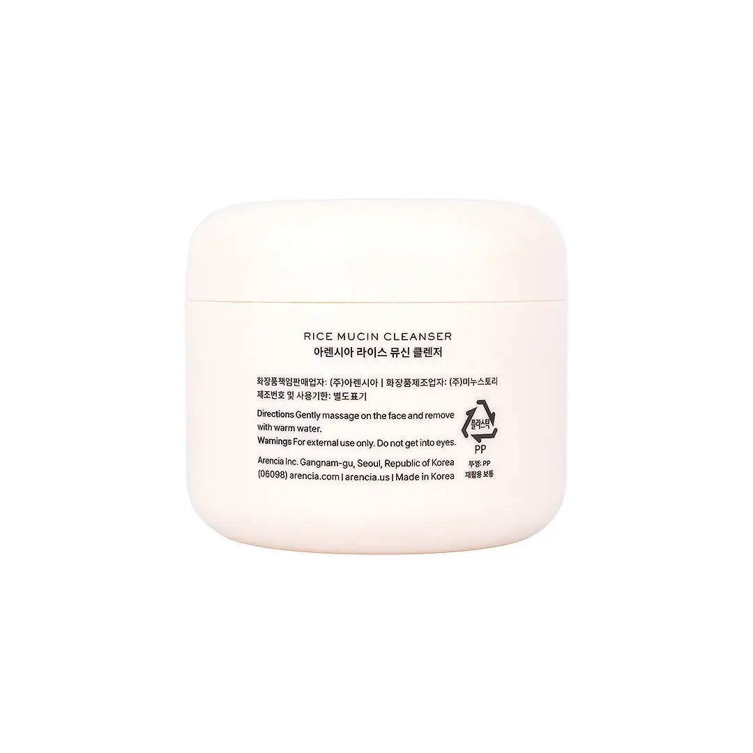 58996-Arencia Rice Mucin Cleanser 120g +3