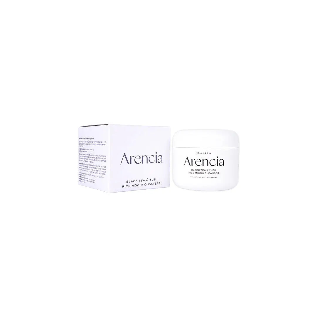 58997-Arencia Rice Mucin Cleanser 120g - Black Tea & Yuzu +1