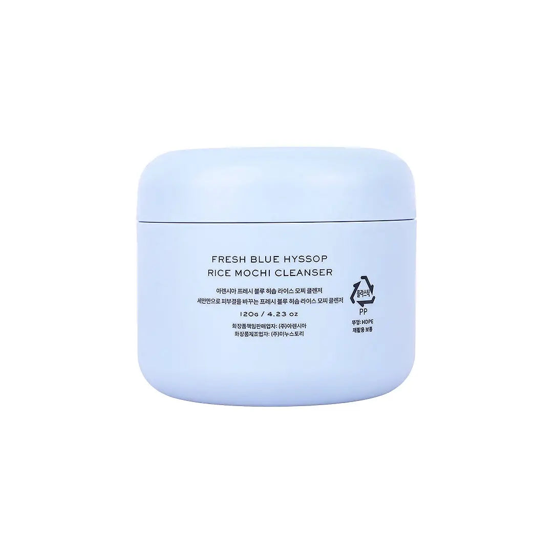 58998-Arencia Rice Mucin Cleanser 120g - Fresh Blue Hyssop +3
