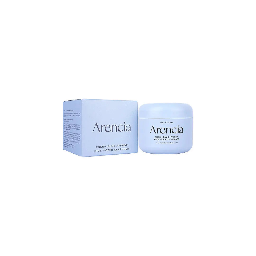 58998-Arencia Rice Mucin Cleanser 120g - Fresh Blue Hyssop +1