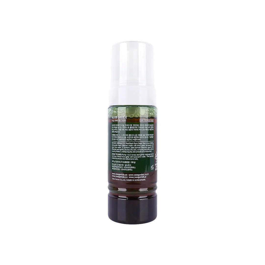 59003-Neogen Real Fresh Foam Green Tea Cleanser 160g +2