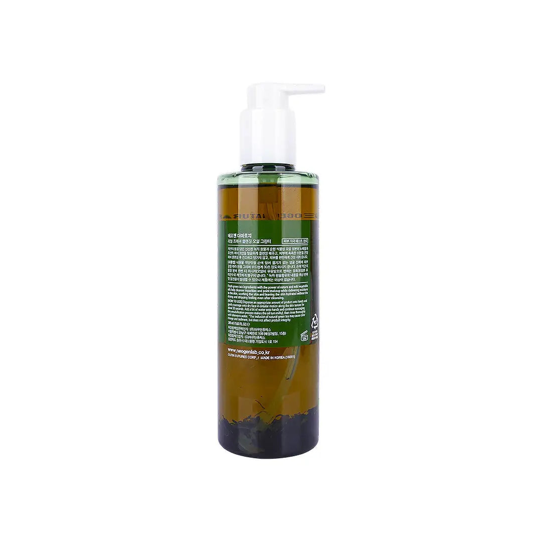 59004-Neogen Real Fresh Cleansing Oil Green Tea Cleanser 285mL +2