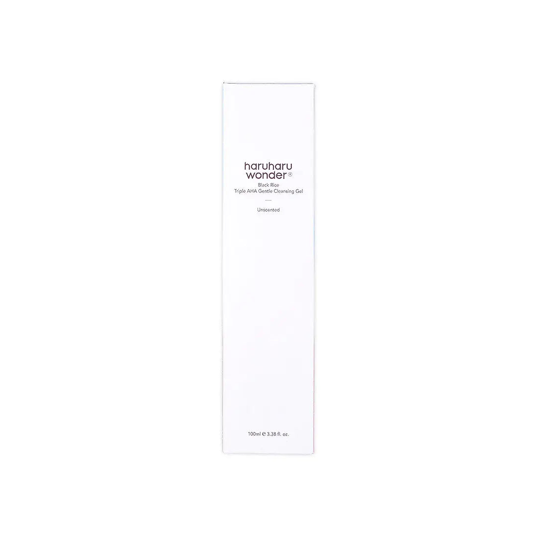 59014-Haruharu Wonder Black Rice AHA Gentle Cleansing Gel 100mL +4