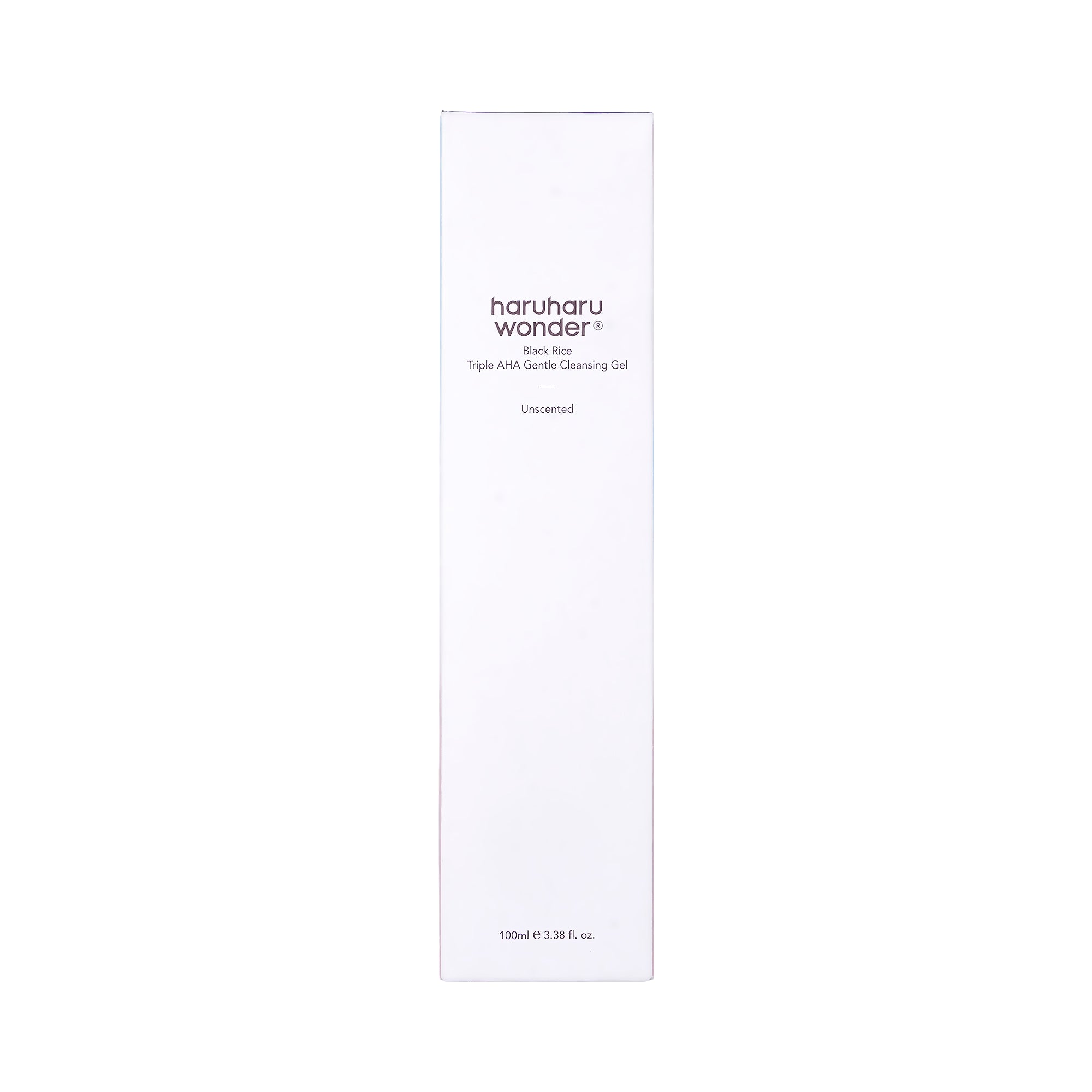 59014-Haruharu Wonder Black Rice AHA Gentle Cleansing Gel 100mL +2