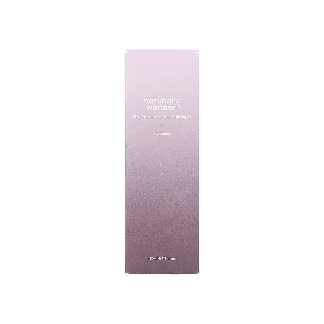 59015-Haruharu Wonder Black Rice Moisture Deep Cleansing Oil 150mL +4