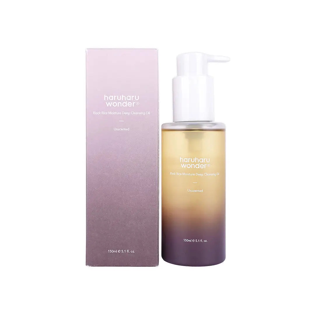 59015-Haruharu Wonder Black Rice Moisture Deep Cleansing Oil 150mL