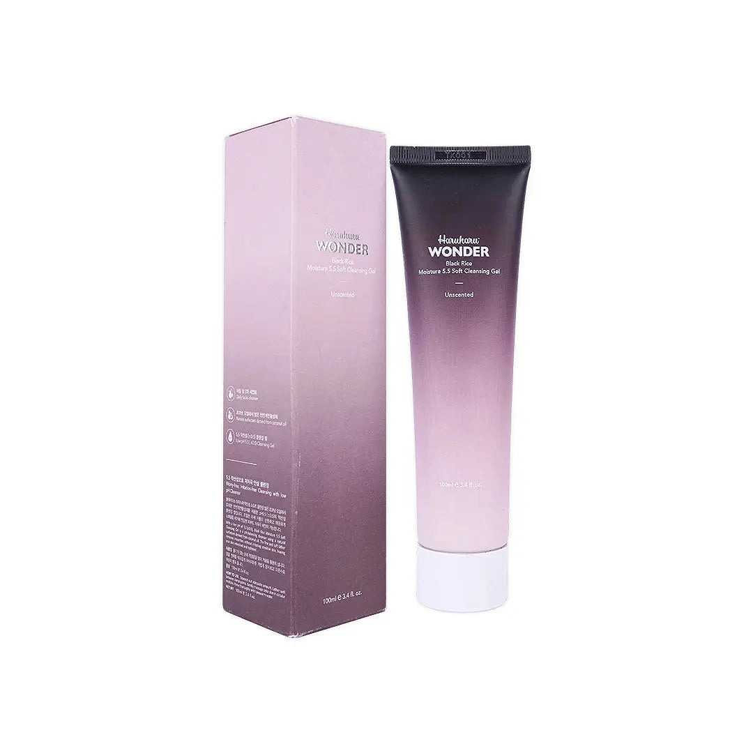 59016-Haruharu Wonder Black Rice Moisture 5.5 Cleansing Gel 100mL +1