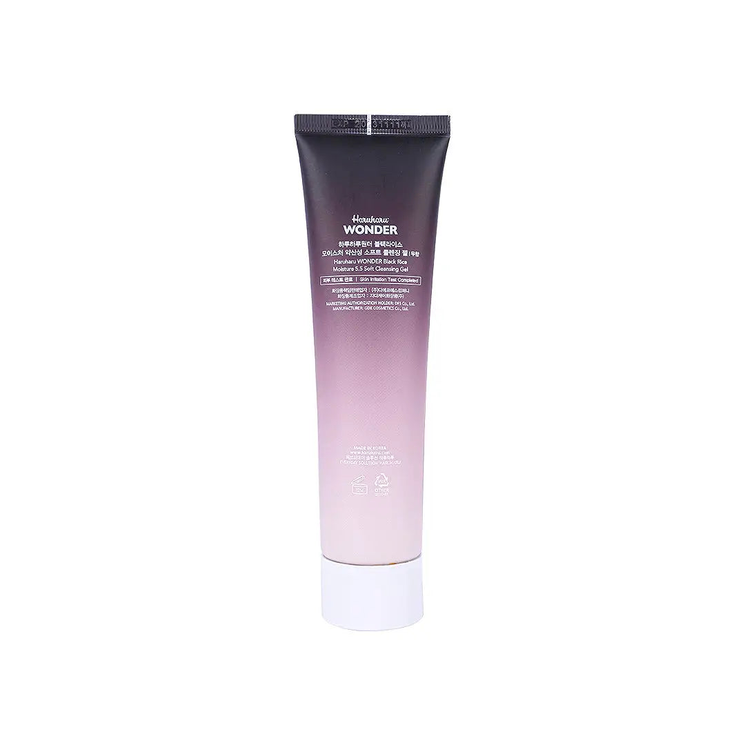 59016-Haruharu Wonder Black Rice Moisture 5.5 Cleansing Gel 100mL +3