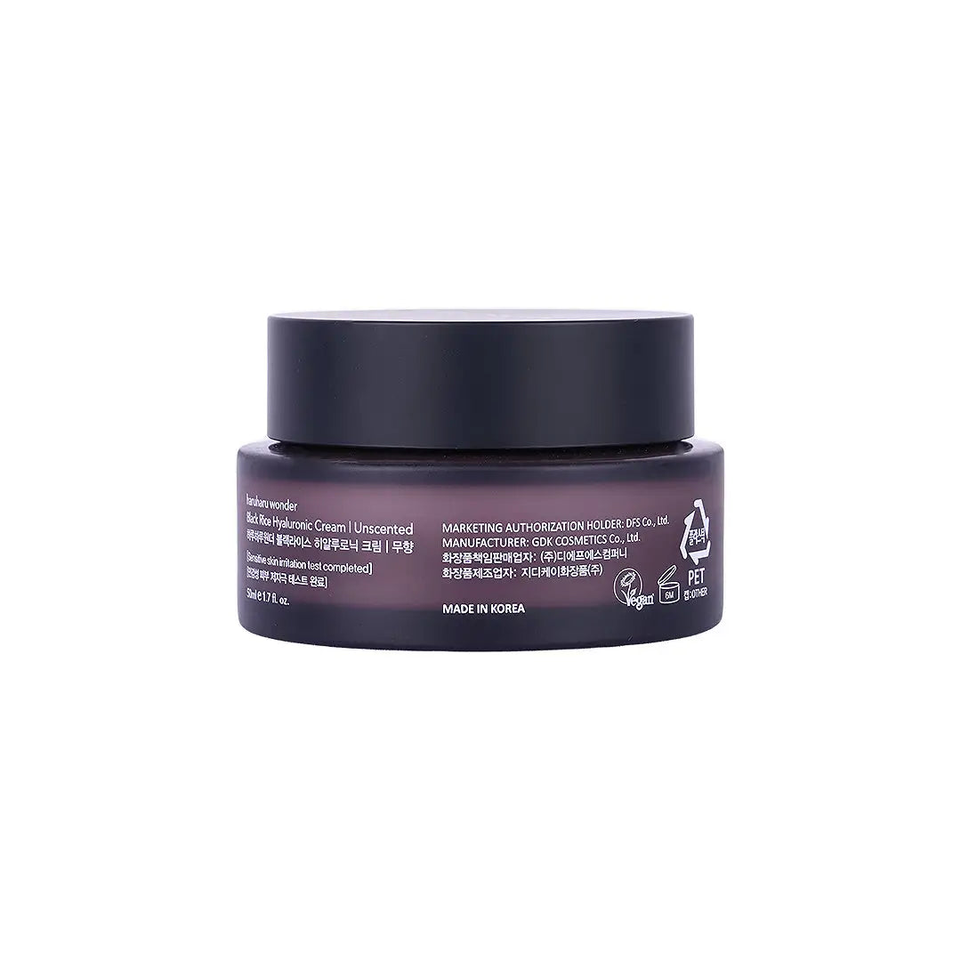 59017-Haruharu Wonder Black Rice Hyaluronic Cream 50mL +3
