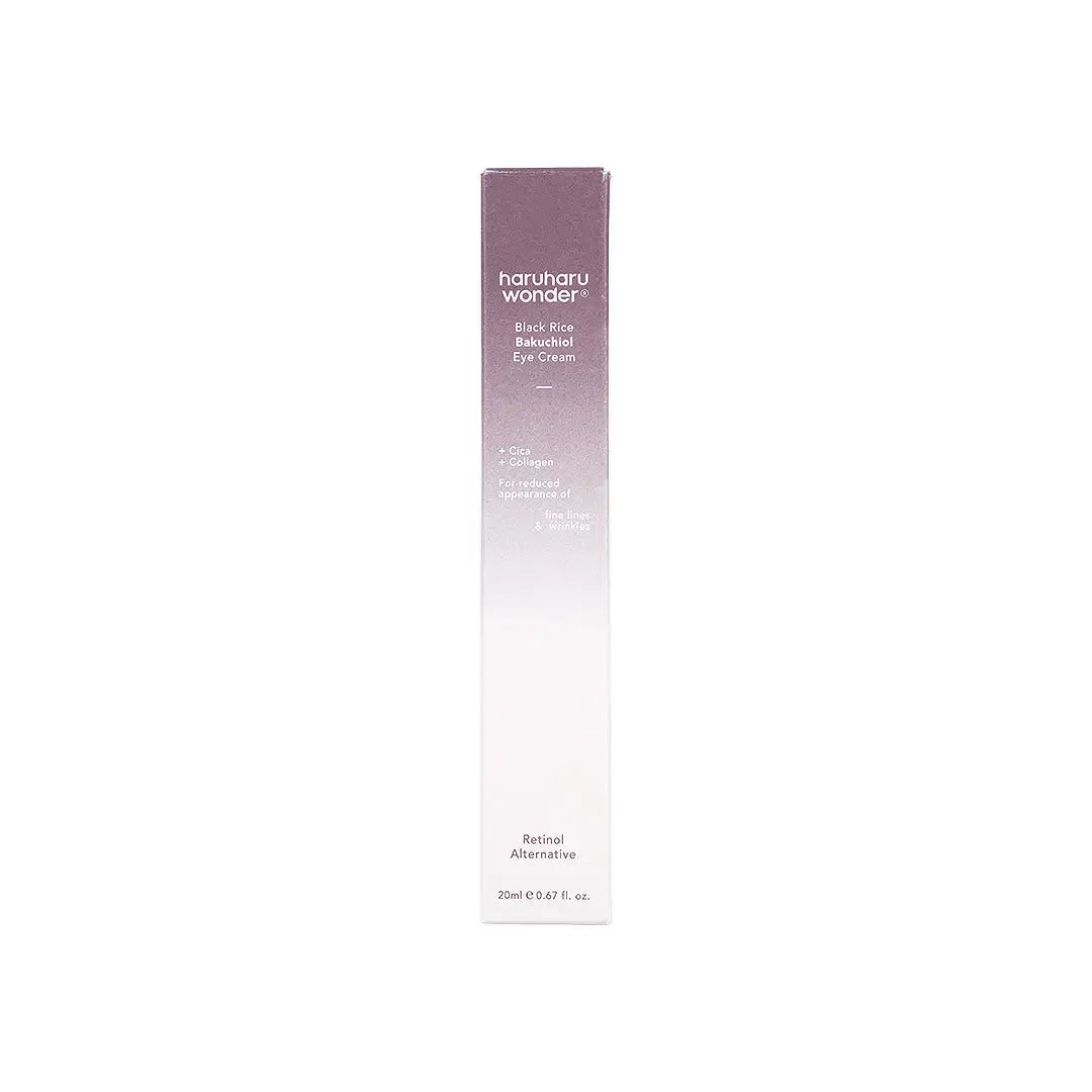 59019-Haruharu Wonder Black Rice Bakuchiol Eye Cream 20mL +2