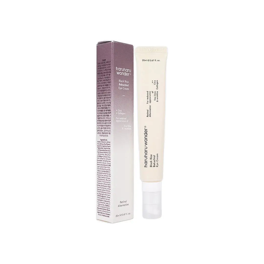 59019-Haruharu Wonder Black Rice Bakuchiol Eye Cream 20mL +1