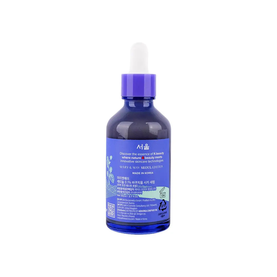 Mary & May Retinol 0.1% Bakuchiol CICA Serum 80mL