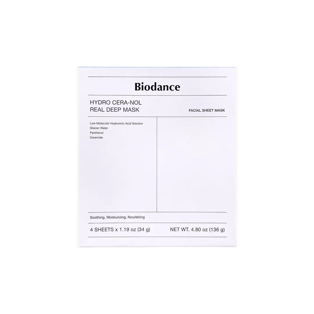 59034-Biodance Hydro Cera-Nol Real Deep Mask 1pc +2
