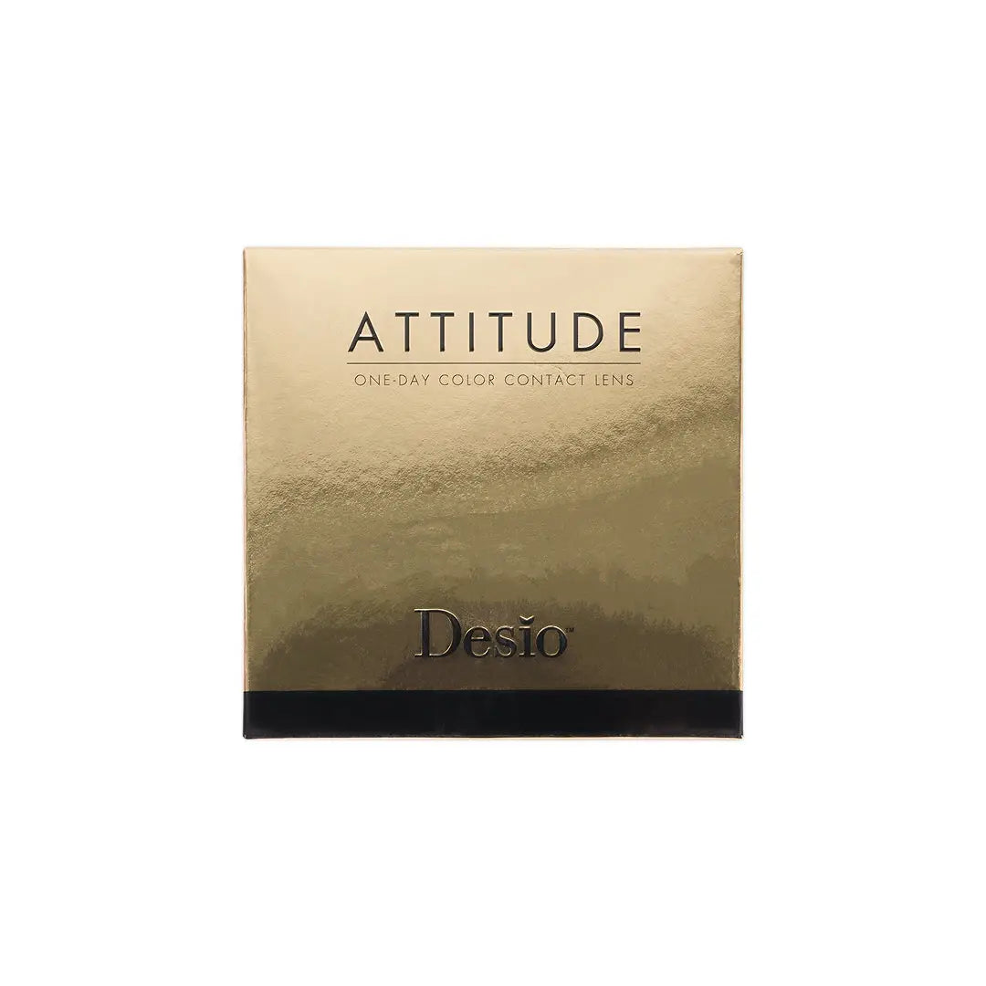 59041Desio Attitude One Day Contact Lens 12pcs - Precious Grey +3
