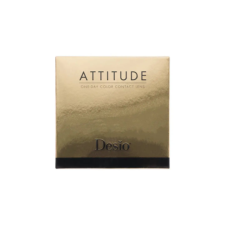 59041Desio Attitude One Day Contact Lens 12pcs - Precious Grey +3
