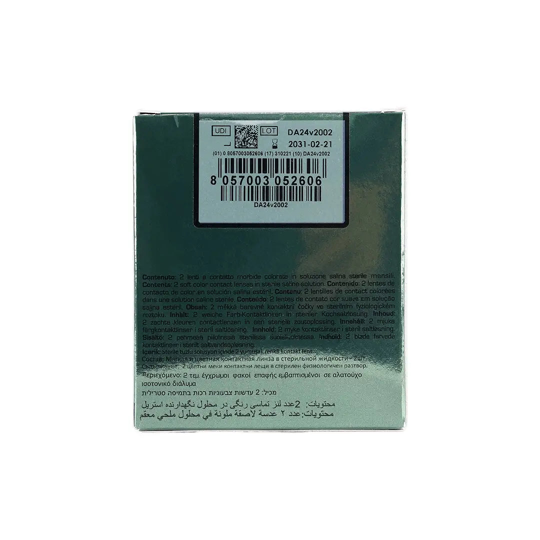 Desio Attitude Monthly Color Contact Lens 2pcs-Timeless Grey