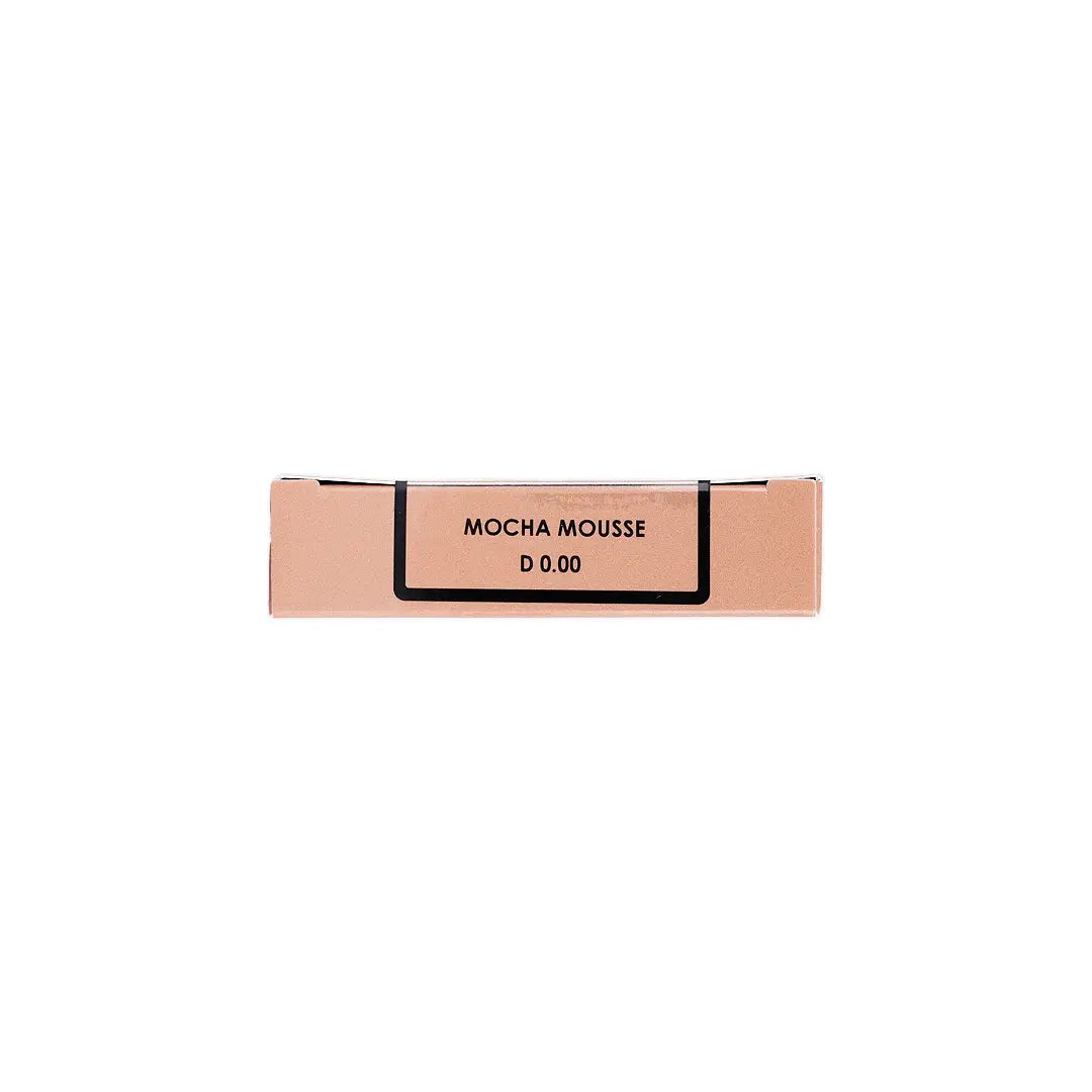 59048Desio Attitude Quarterly Contact Lens 2pcs-Mocha Mousse +4