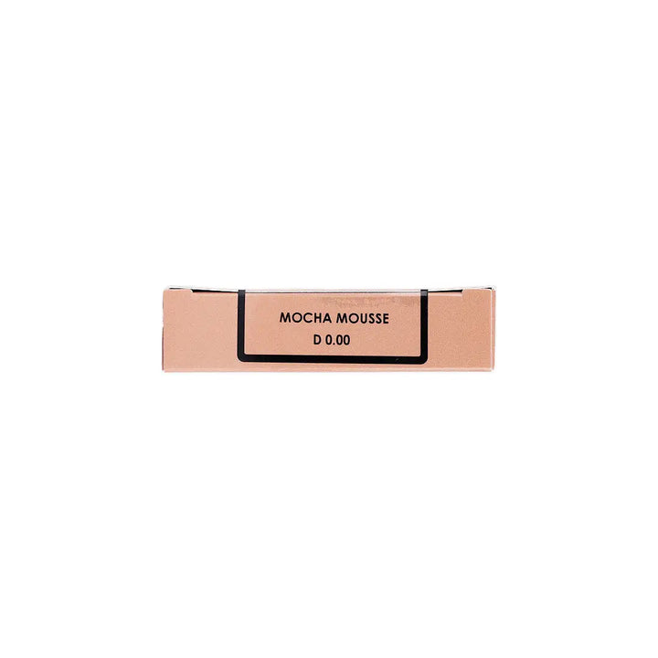 59048Desio Attitude Quarterly Contact Lens 2pcs-Mocha Mousse +4