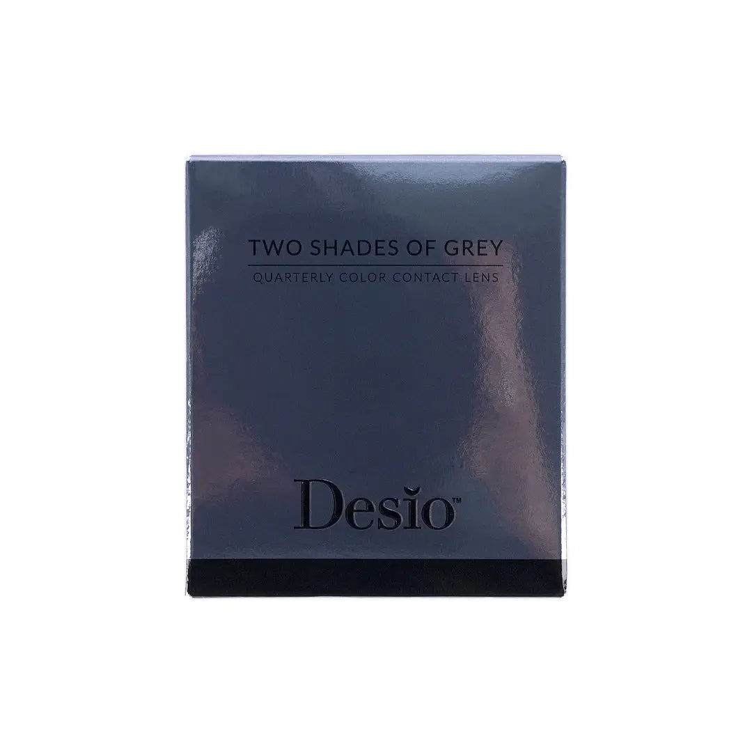 Desio Two Shades Of Grey Quarterly Contact Lens 2pcs-Darker