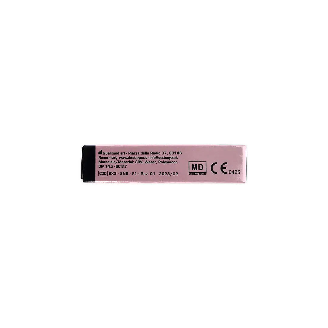 Desio Sensual Beauty Quarterly Lens 2pcs - Caramel Brown