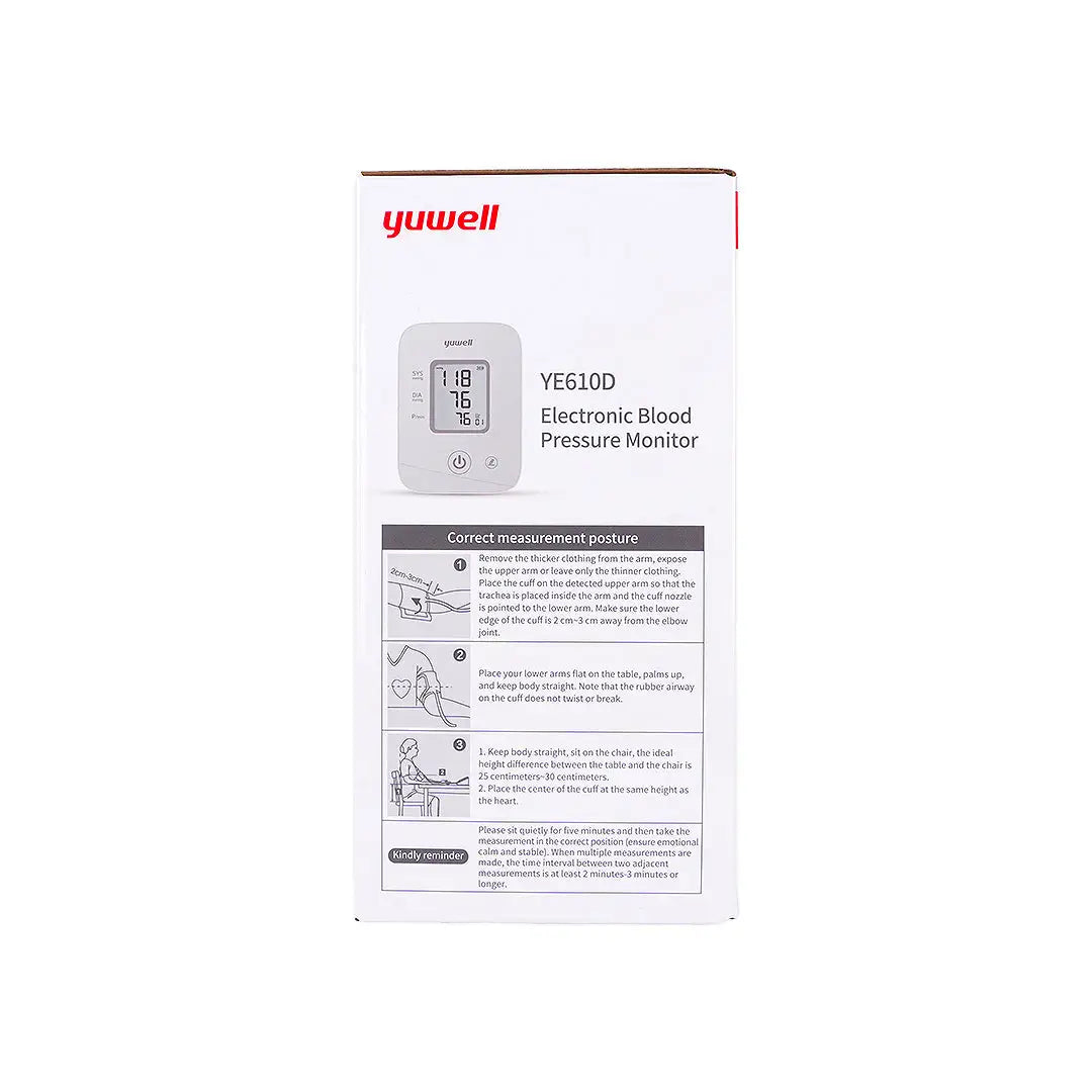 Yuwell Upper Arm BP Monitor-YE610D