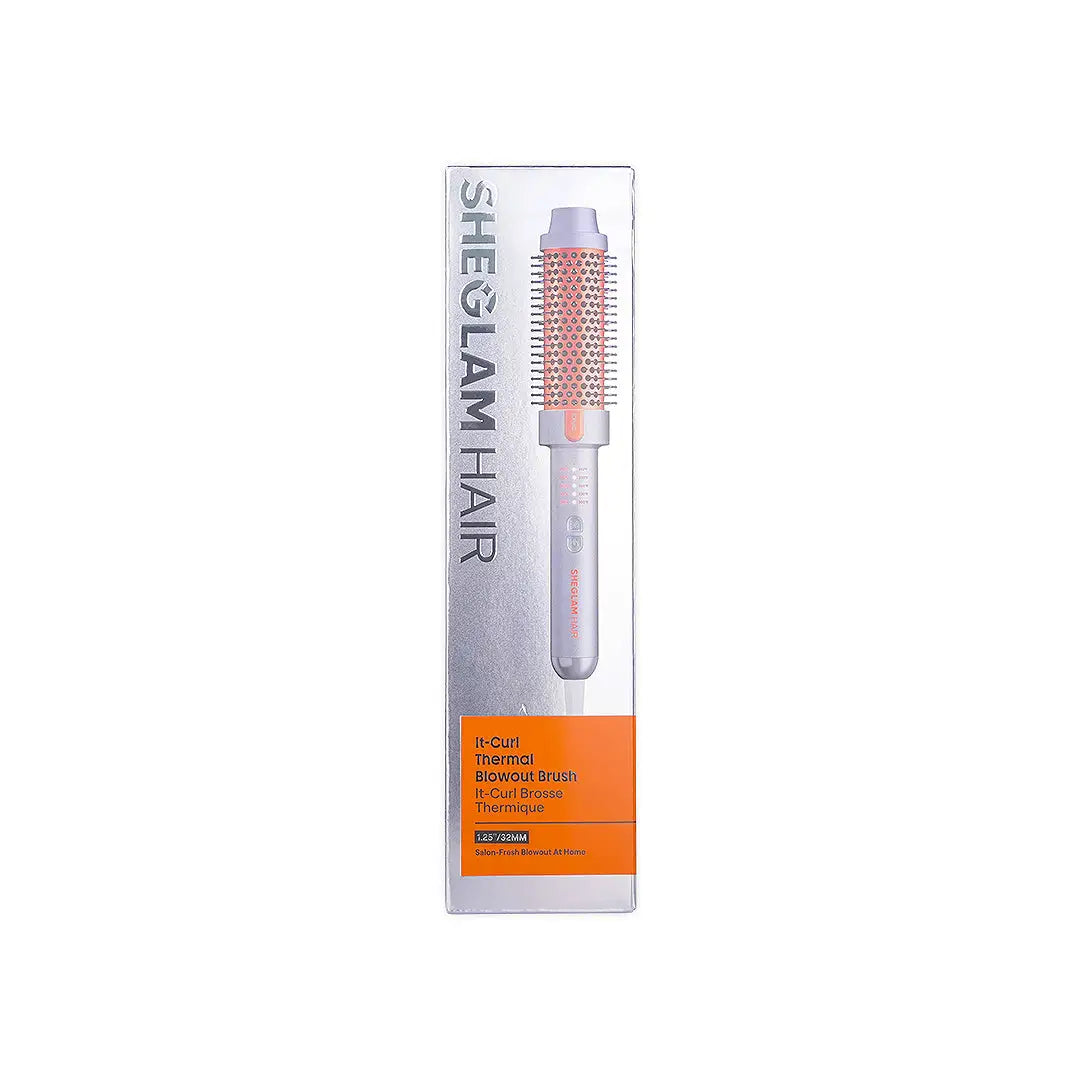 59070-Sheglam Hair It-Curl Thermal Blowout Brush 1.25”/32MM +3