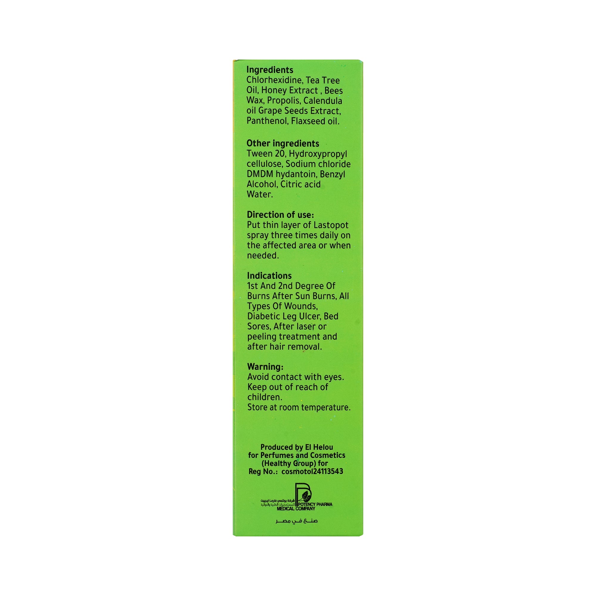 59076-Lastopot Spray 120mL +5