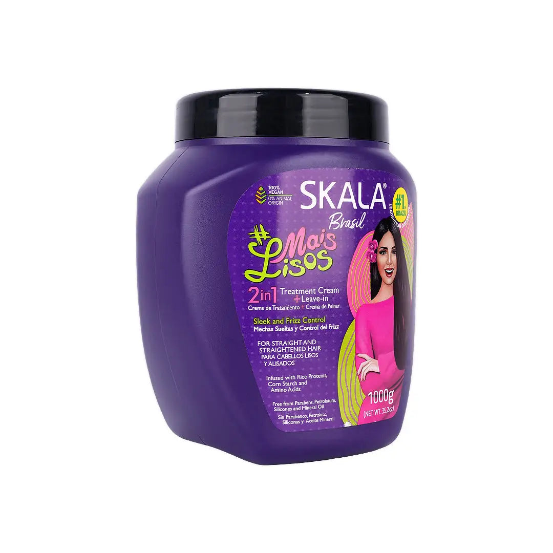 Skala Brasil Mais Lisos 2 In1 Treatment+Leave-In Cream 1000g