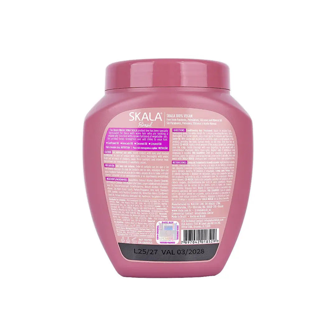 Skala Brasil Done Skala 2 In1 Treatment+Leave-In Cream 1000g