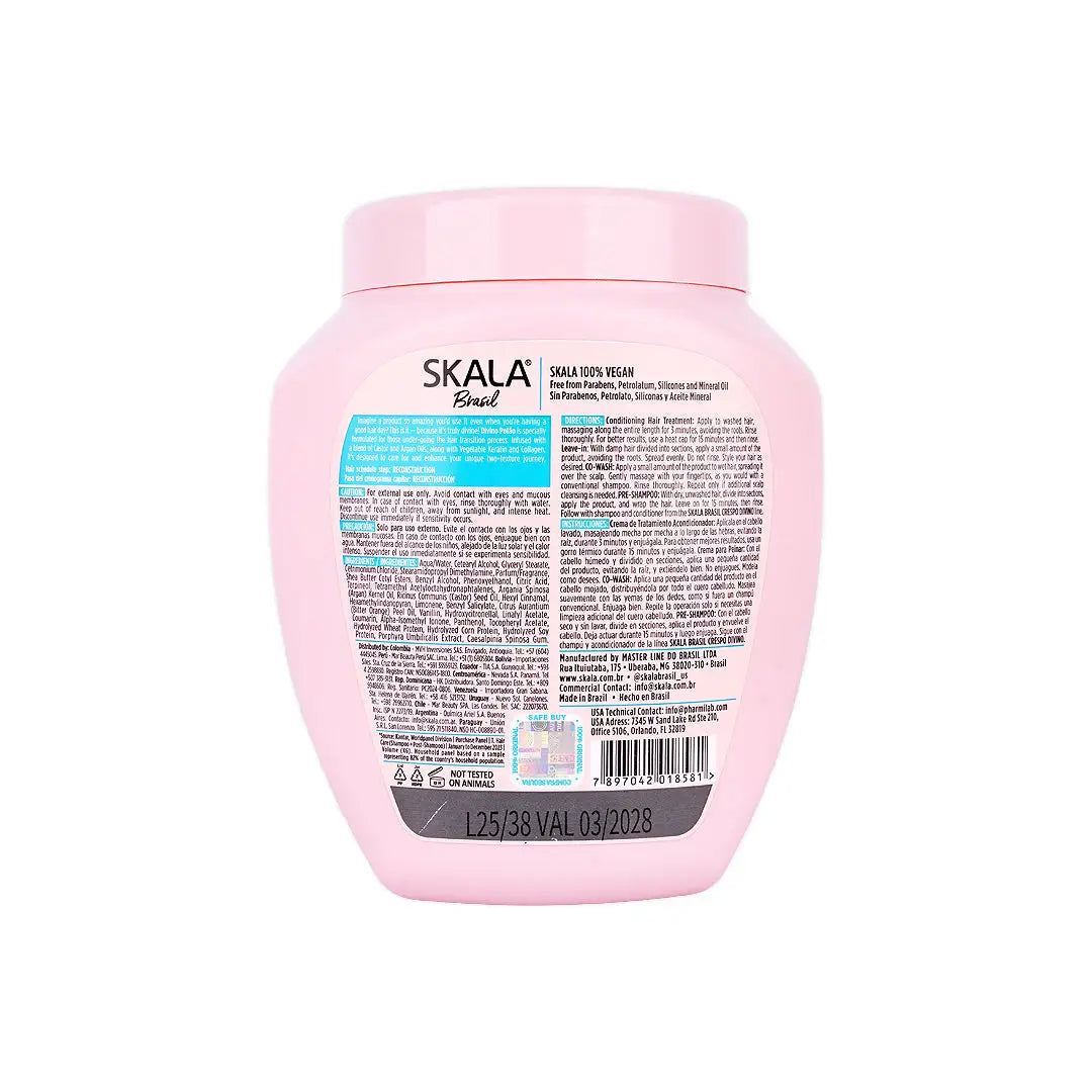 Skala Brasil Divino Potao 2In1 Treatment+Leave-In Cream1000g