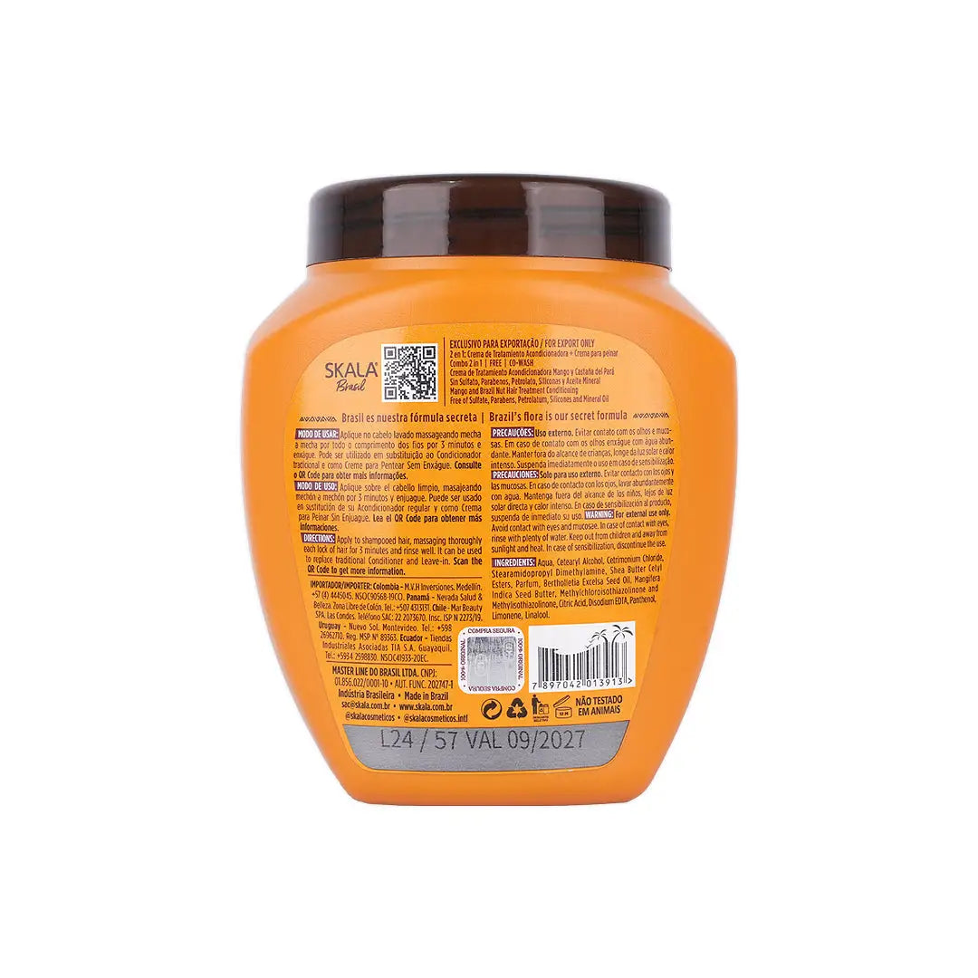Skala Brasil Manga E Castanha-Do-Para Hair Treatment 1000g