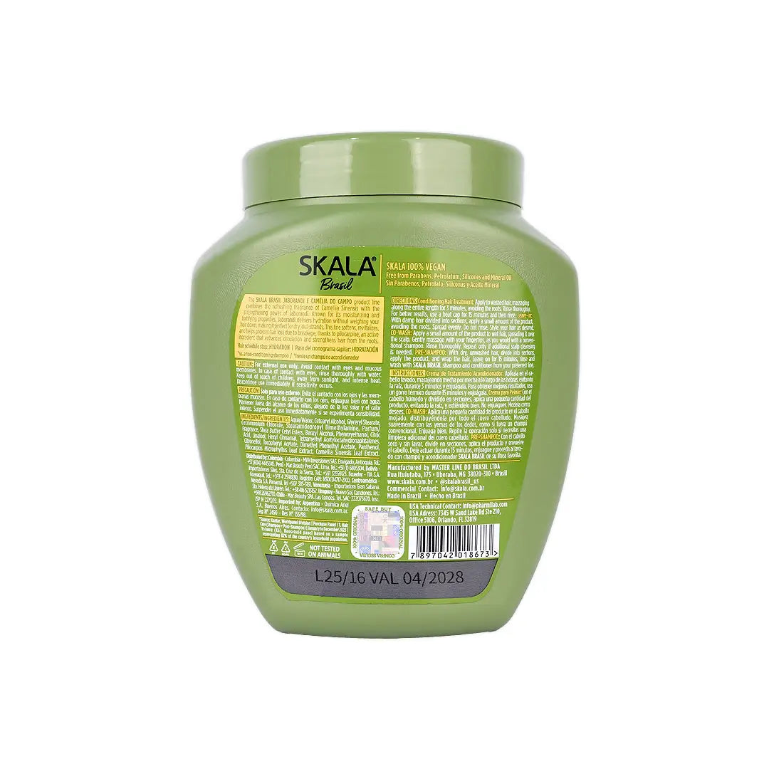 Skala Brasil Jaborandi 2In1 Treatment+Leave-In Cream 1000g