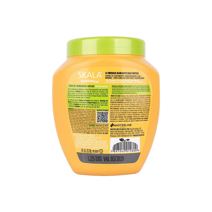 59094-Skala Frutastica Banana 2 in 1 Hidratante Cream 1000g +1