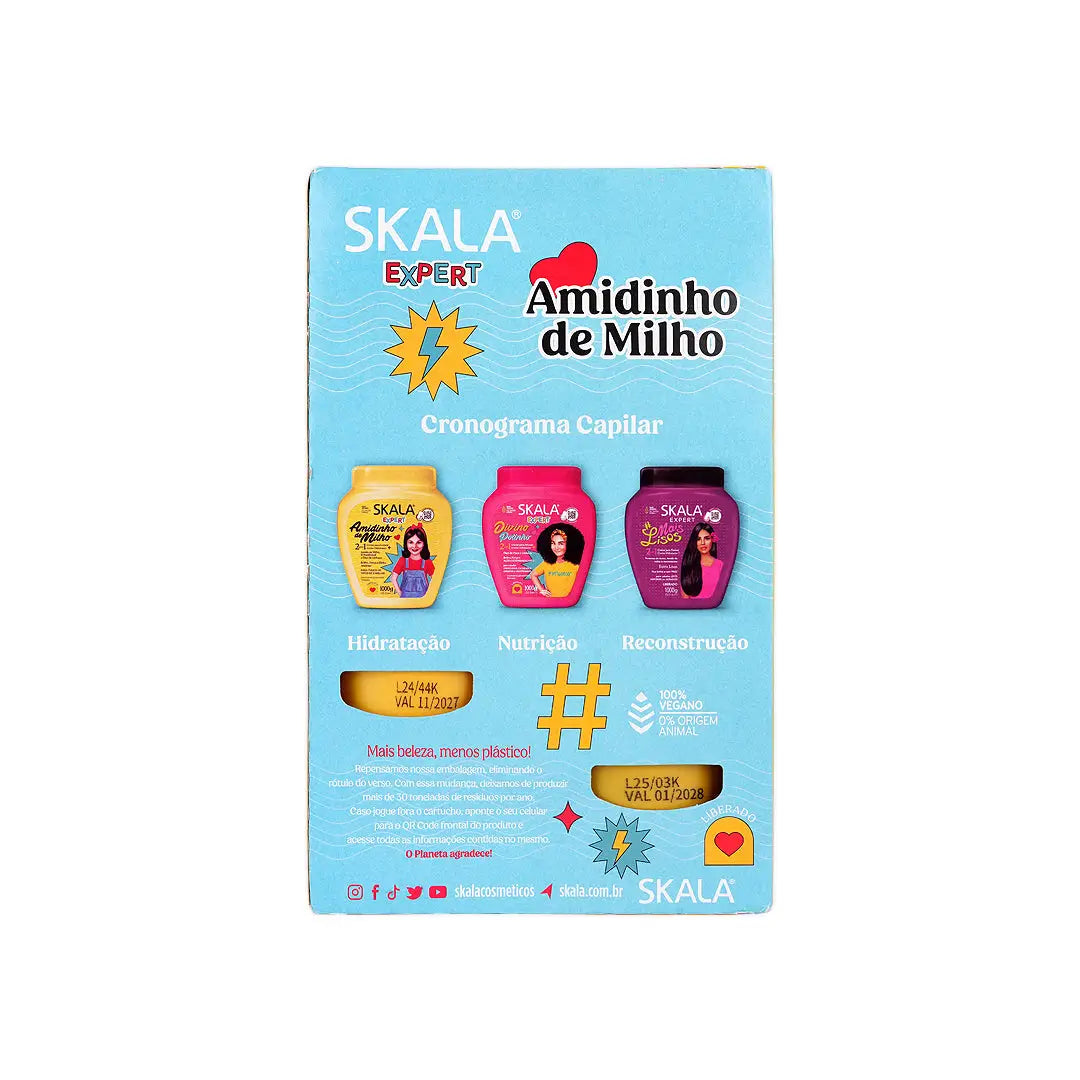 Skala Expert Amidinho de Milho shampoo + Conditioner 325mL