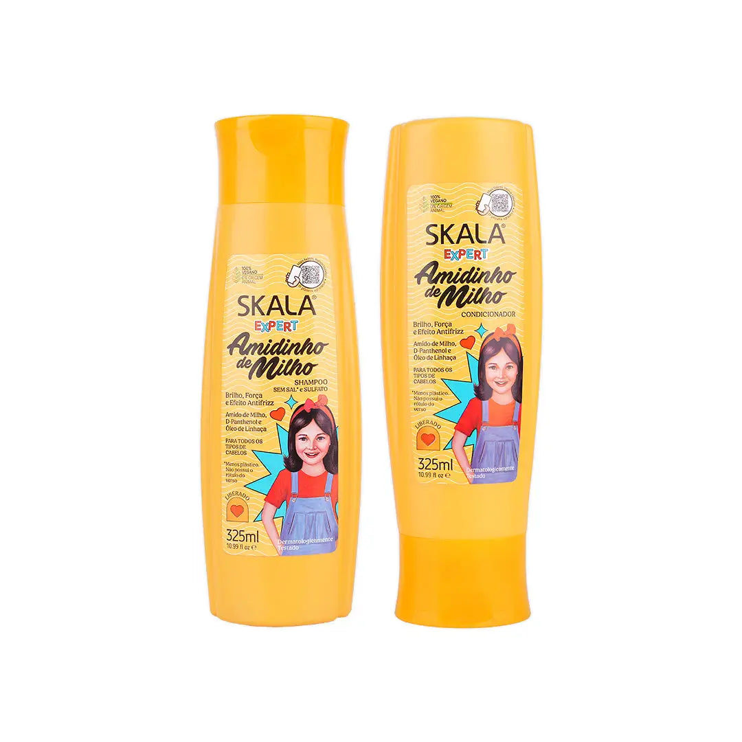 Skala Expert Amidinho de Milho shampoo + Conditioner 325mL