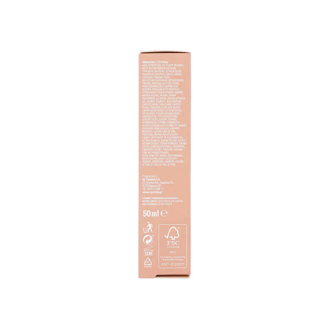 Carroten CC Suncare Tinted Face Cream SPF50 50mL