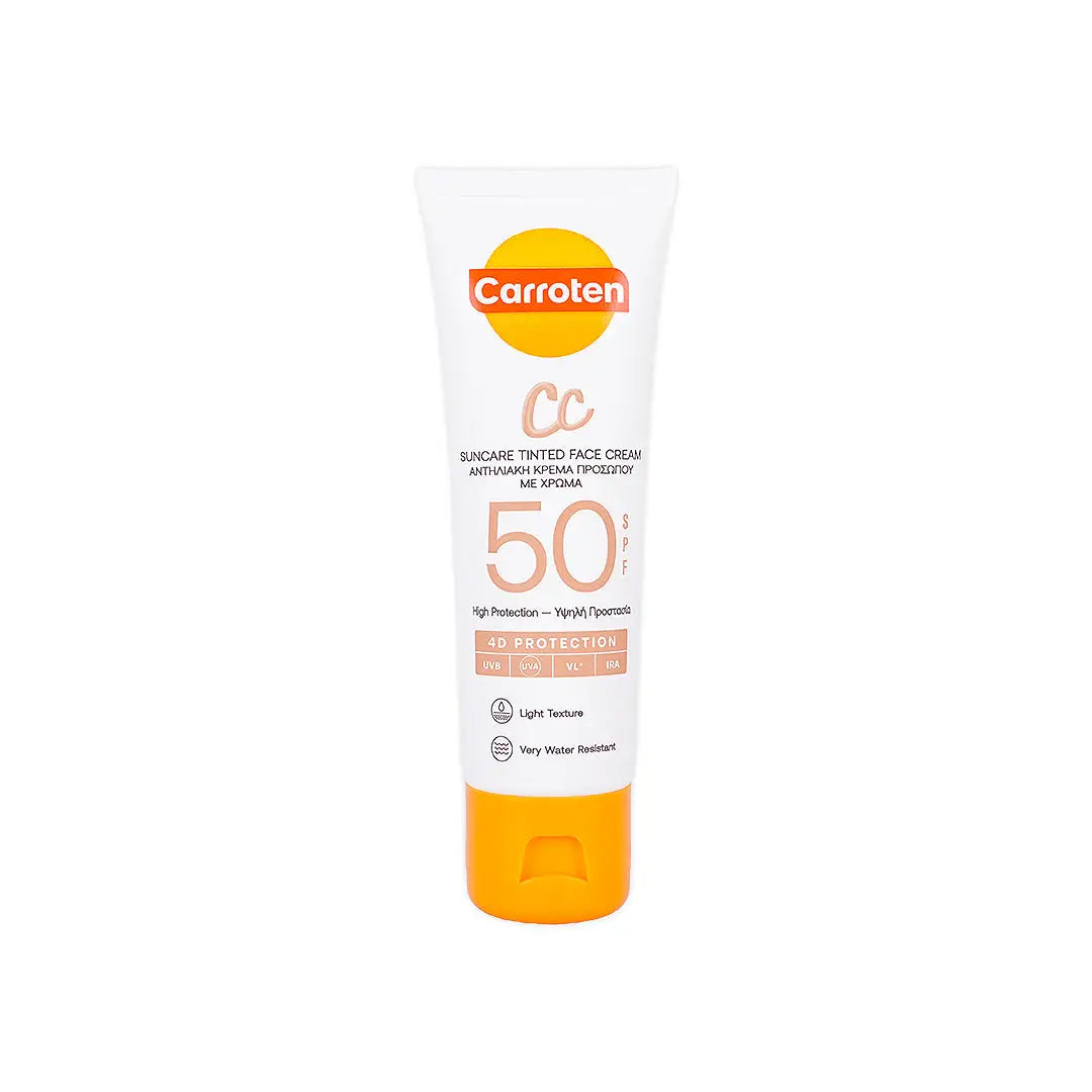 Carroten CC Suncare Tinted Face Cream SPF50 50mL