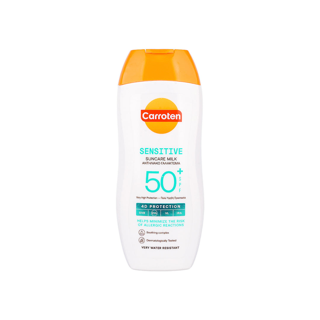 Carroten Sensitive Suncare Milk Cream SPF50+ 200mL