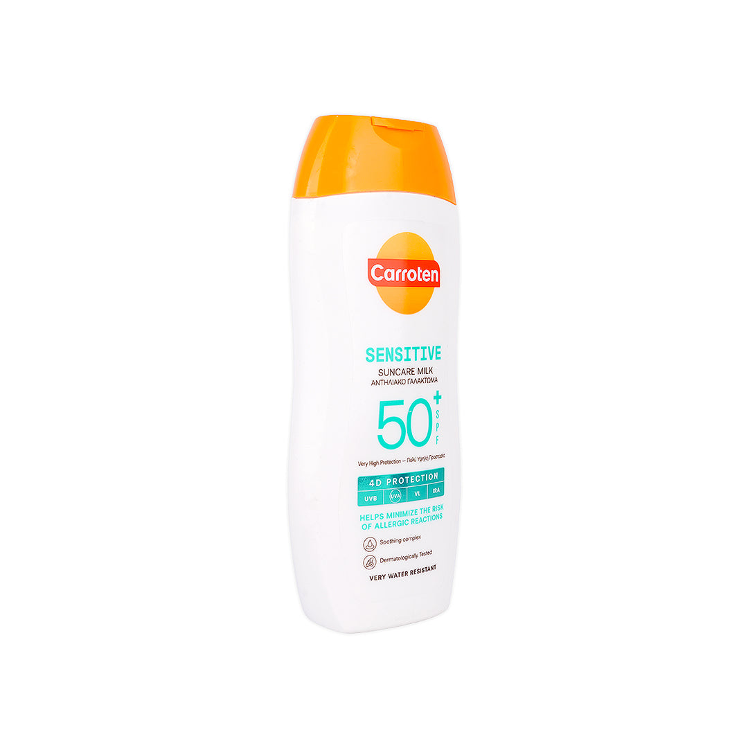 Carroten Sensitive Suncare Milk Cream SPF50+ 200mL