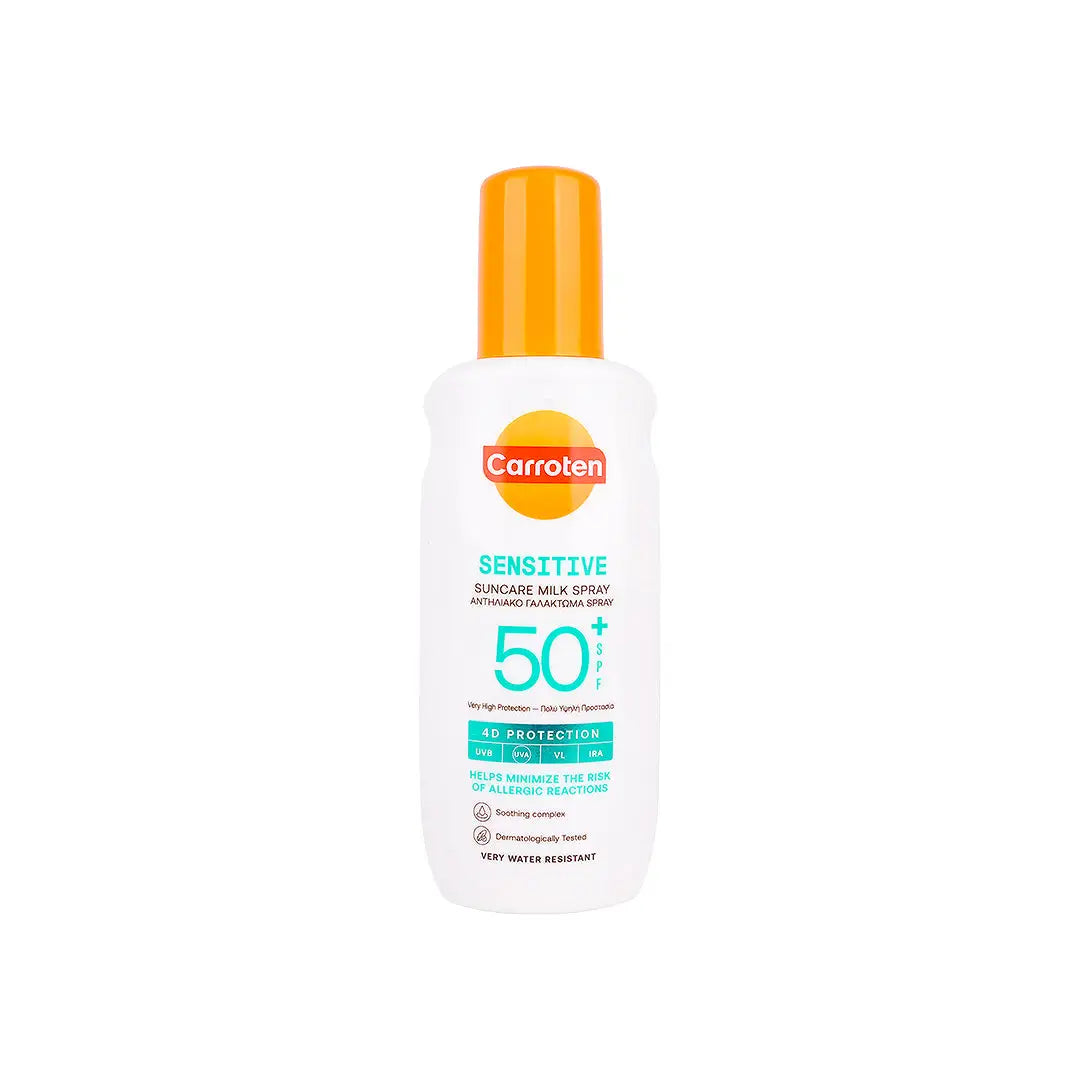 Carroten Sensitive Suncare Milk Spray SPF50+ 200mL
