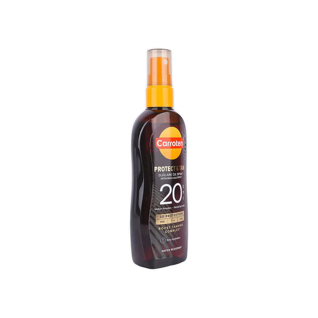 Carroten Protect & Tan Suncare Oil Spray SPF20 150mL