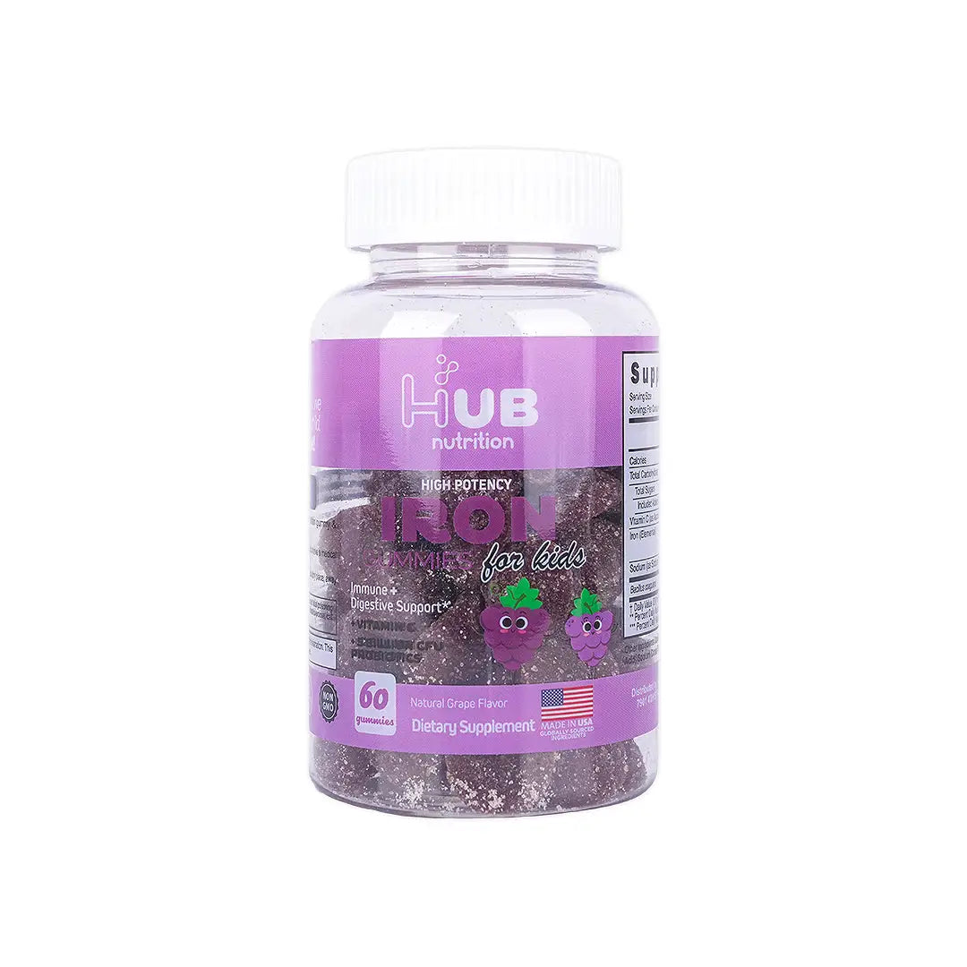Hub Nutrition Kids Iron Gummies 60pcs
