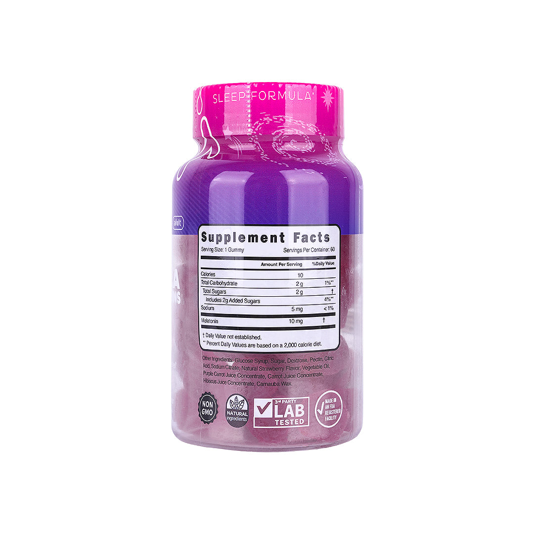 Hub Nutrition Adult Sleep Melatonin Gummies 60pcs