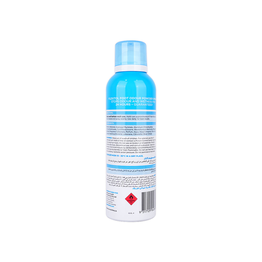Flexitol Foot Odour Powder Spray 210mL