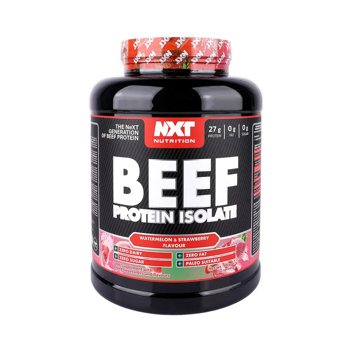 59124-NXT Beef Protein Isolate Watermelon &amp; Strawberry 1.8kg