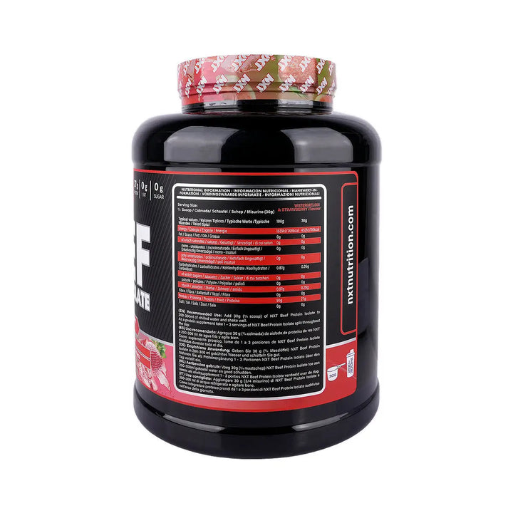 59124-NXT Beef Protein Isolate Watermelon &amp; Strawberry 1.8kg +1
